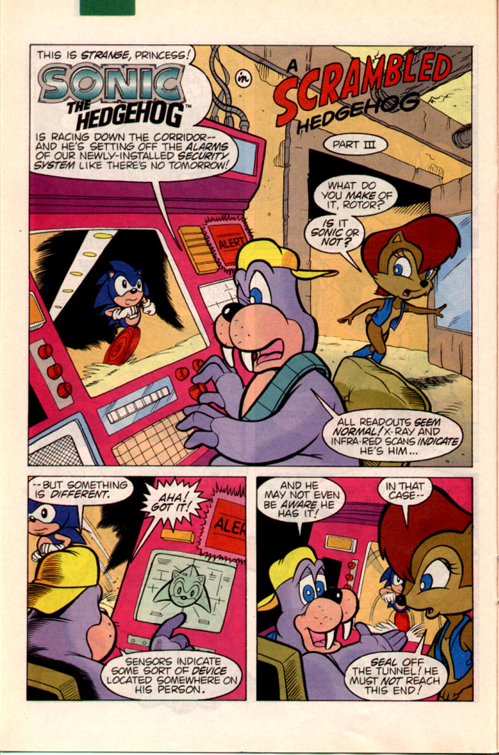 Sonic - Archie Adventure Series October 1995 Page 11